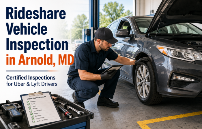 Rideshare Vehicle Inspection in Arnold